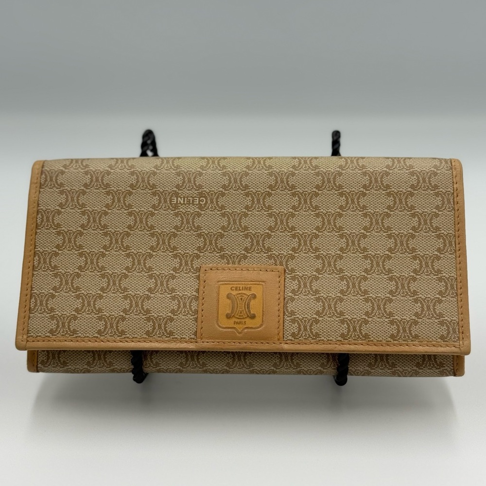 Celine Macadam Long Bifold Wallet